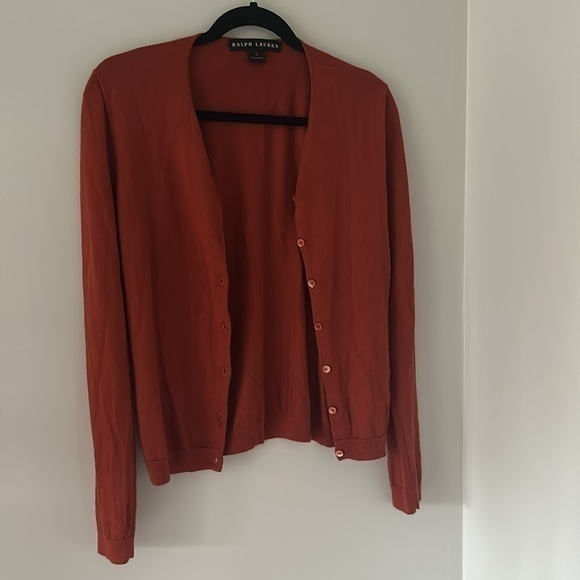 Beautiful Ralph Lauren silk and cashmere cardigan - Picture 1 of 8